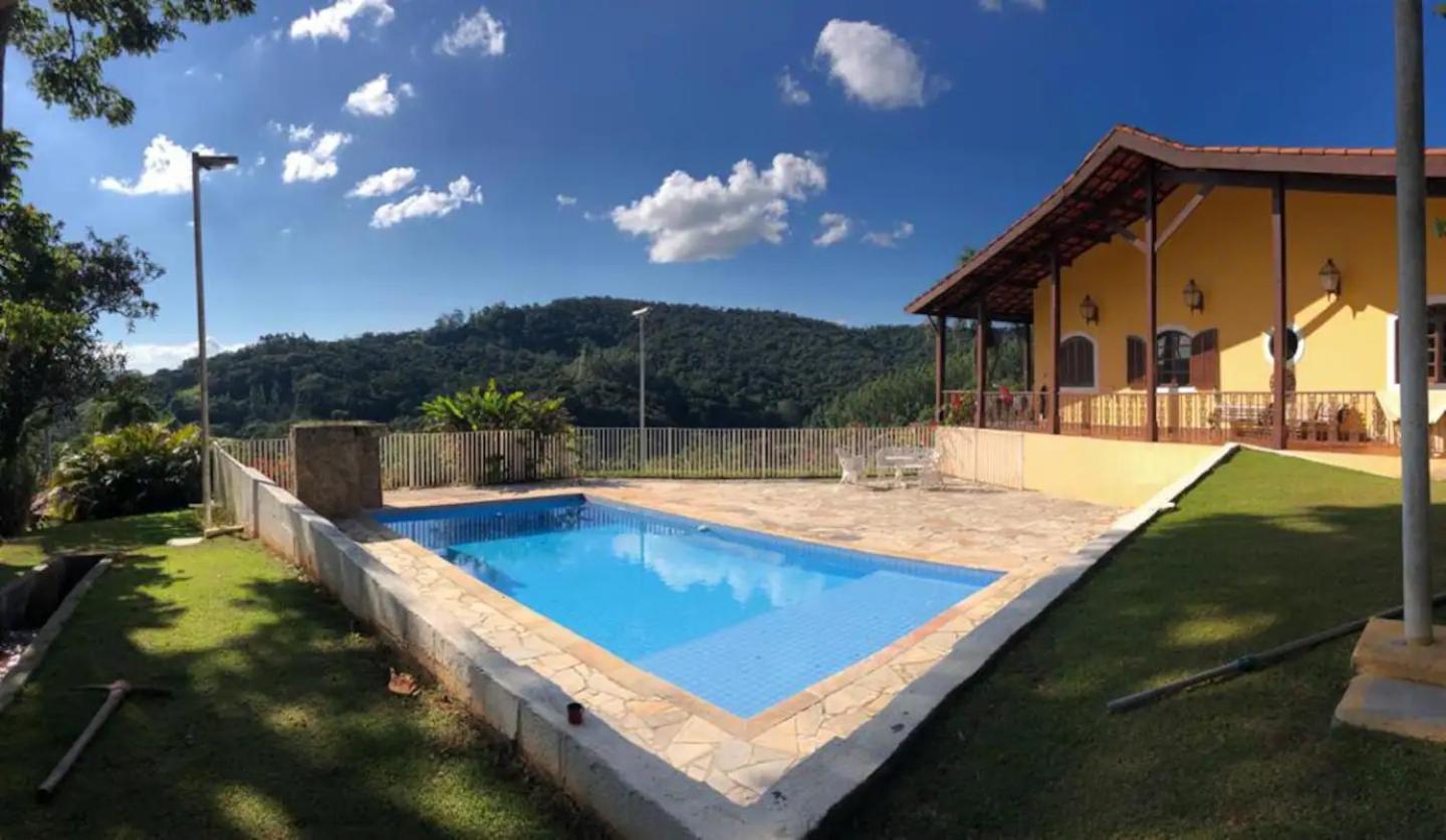 Recanto Atibaia Piscina, Area Gourmet E Vista Incrivel! Eksteriør billede